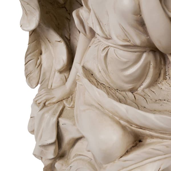 Hi-Line Gift Sitting Angel Garden Statue