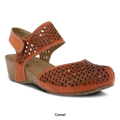 Womens L`Artiste by Spring Step Poppiri Slingback Wedge Sandals