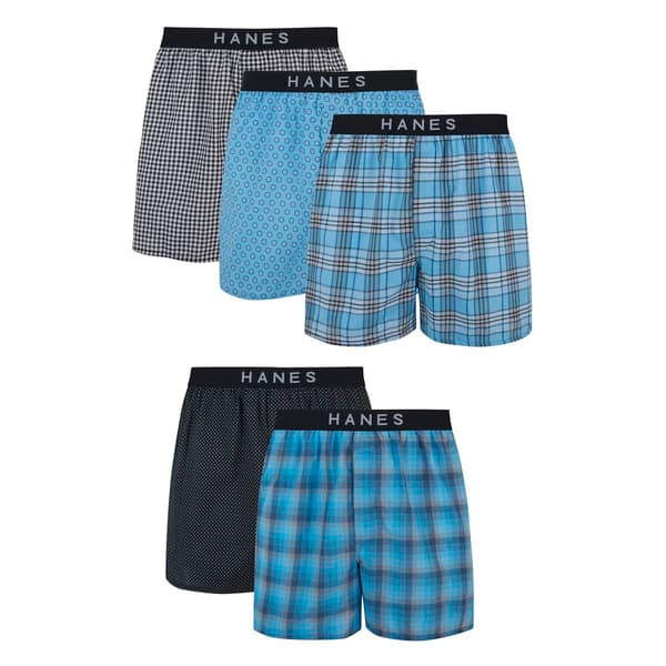 Mens Hanes&#174; Ultimate&#174; 5pk. Boxers