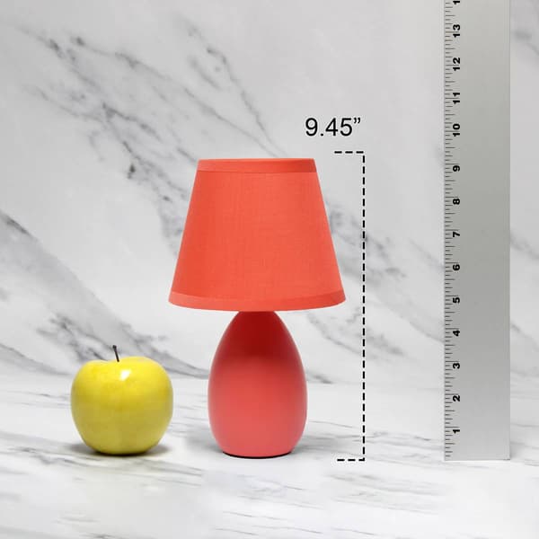Creekwood Home Nauru 9.4in. Traditional Ceramic Oblong Table Lamp