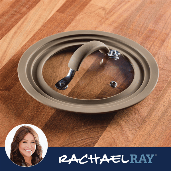 Rachael Ray Cook + Create 8.5in. Universal Silicone-Rimmed Lid