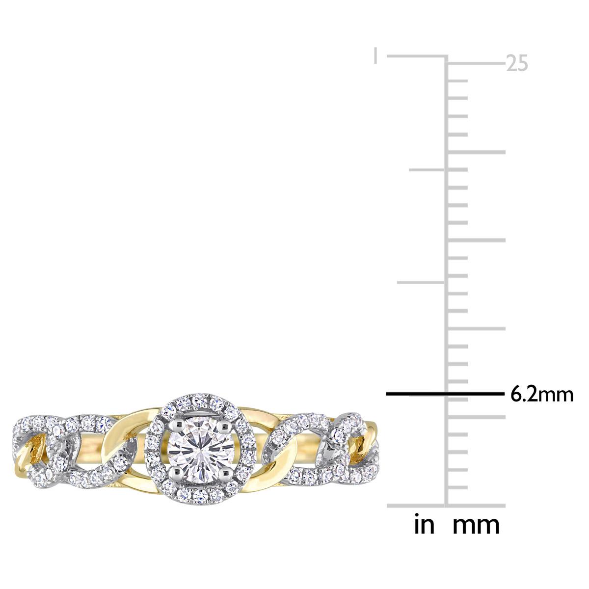 Diamond Classics™ 10kt. Gold 1/3ctw. Diamond Link Ring