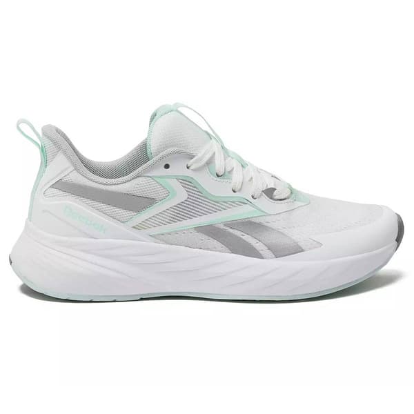 Womens Reebok Verse White & Aqua Athletic Sneakers