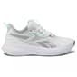 Womens Reebok Verse White & Aqua Athletic Sneakers - image 2