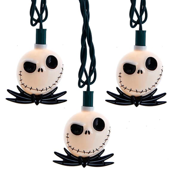 Kurt S. Adler Disney Jack Skellington Light Set - image 