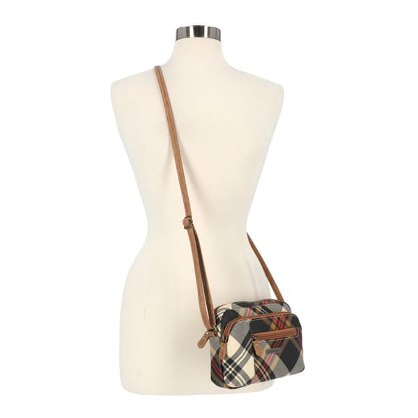 Koltov Dynamic Mini Plaid Crossbody