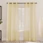Anja Boucle Sheer Grommet Panel Curtain - image 1