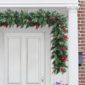 Puleo International 9ft. Pre-Lit Adorned Garland - image 2