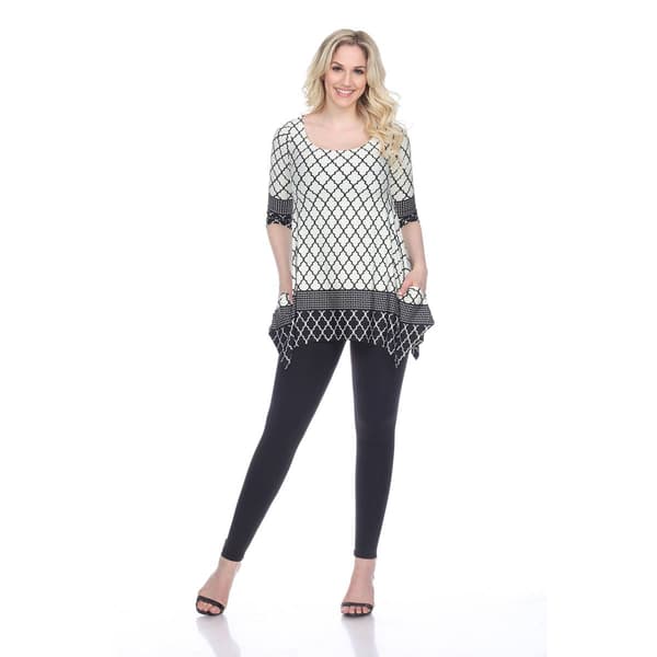 Womens White Mark Aicha Tunic