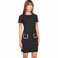Womens Tommy Hilfiger Short Sleeve Trim Pocket Shift Dress - image 3