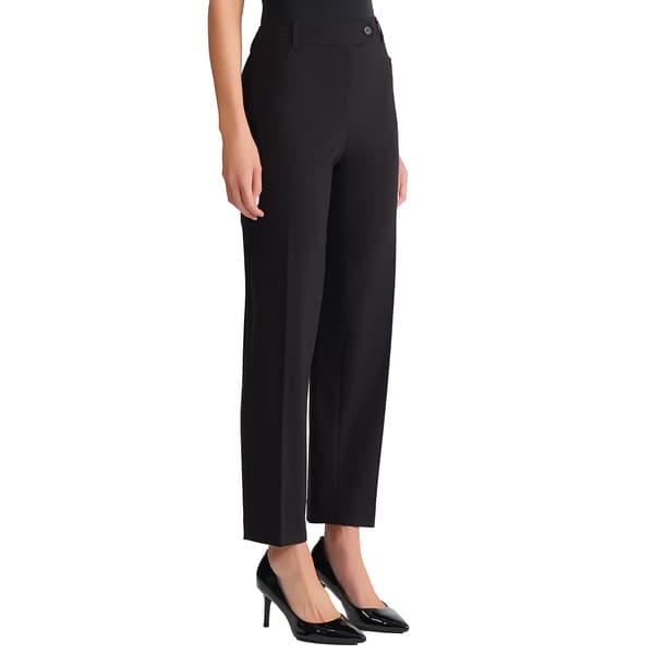 Womens Jones New York Duke Zip Front Slim Leg Bi-Stretch Pants