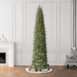 Puleo International 9ft. LED Yardley Spruce Pencil Christmas Tree - image 3