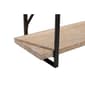 9th & Pike® Tall Industrial Black Metal Bookcase - image 5