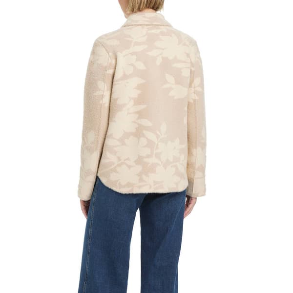 Womens Vince Camuto Single Breasted Short Stretch Knit Coat