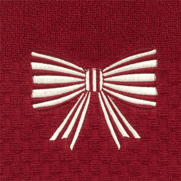 Avanti Bow 2pk. Hand Towel Set