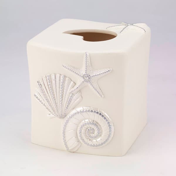 Avanti Sequin Shells Bath Collection