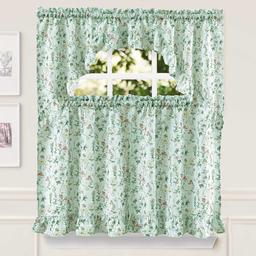 Laura Ashley(R) Wild Meadow Print Canvas Valance