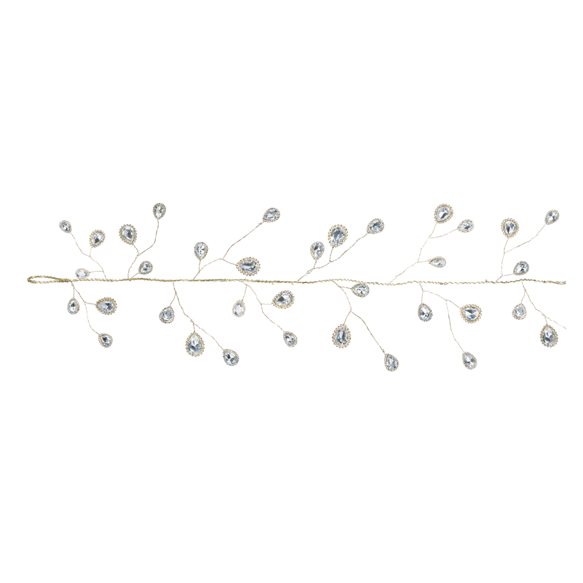 Melrose Teardrop Jewel Garland - Set of 2