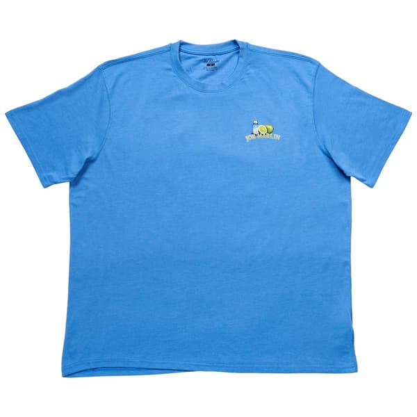 Mens Big & Tall Joe Marlin Graphic Tee - Billfish Blue