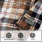 Eddie Bauer Trailhead Plaid Plush-Fleece Reversible Blanket - image 5