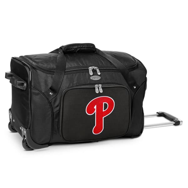 MOJO Philadelphia Phillies 22in. Wheeled Duffel Bag