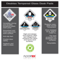 Floortex® Glaciermat® Glass Desk Pad - image 8