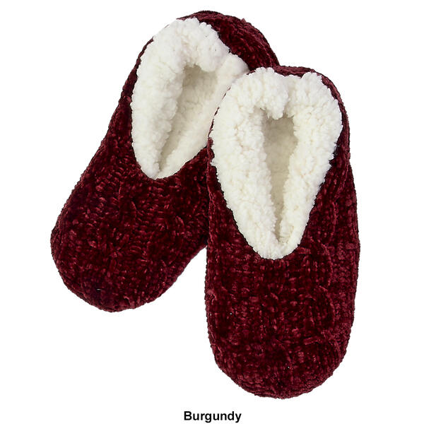 Womens Capelli New York Chenille Pull On Slippers