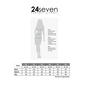 Plus Size 24/7 Comfort Apparel Knot Front V-Neck Blouse - image 6