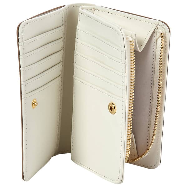 Womens Nanette Lepore Alina Polka Dot Zip Back Wallet