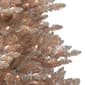 Puleo International 6.5ft. Pre-Lit Rose Gold Spruce Tree - image 2
