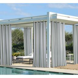 Commonwealth™ Coastal Stripe Grommet Curtain Panel