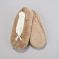 Womens Fuzzy Babba 1pk. Chevron Slipper Socks - image 1