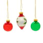 Kurt Adler 35MM Glass Green and Red 12pc. Ornament Set - image 2
