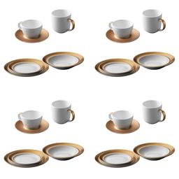 BergHOFF Gem Porcelain 24pc. Dinner Set