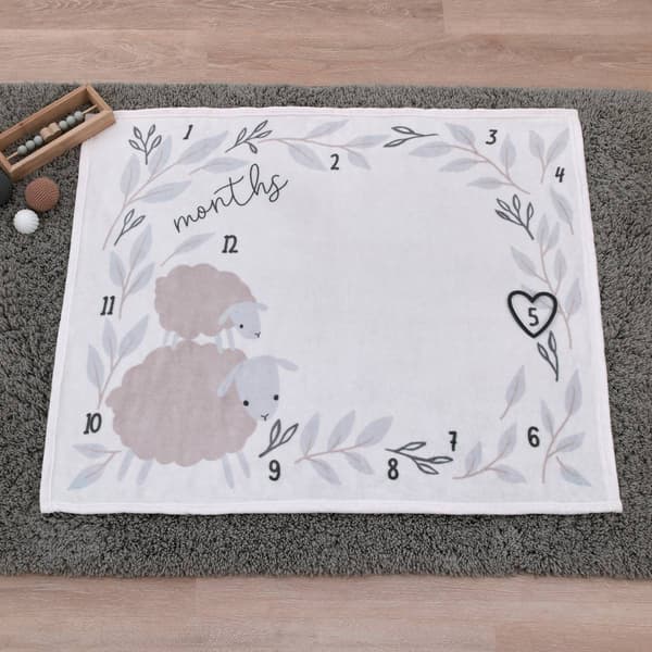 NoJo Together is Better Milestone Baby Blanket