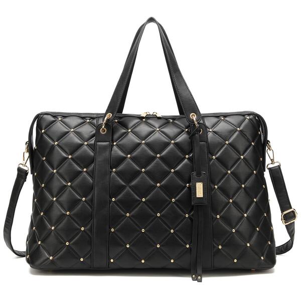 Badgley Mischka Quilted Vegan Leather - image 