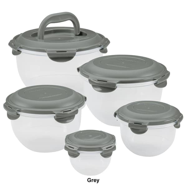 Rachael Ray 10pc. Nestable Round Food Storage Container Set