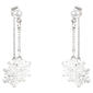 Snowflake Front & Back Drop Earrings - image 2