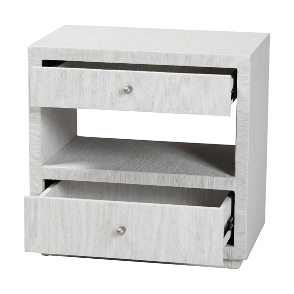 bali & pari Kai Grasscloth End Table