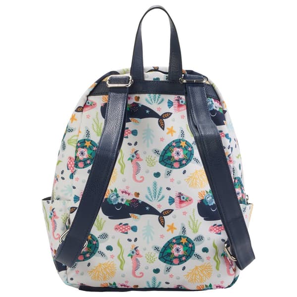 Lily Bloom Eden Backpack - Ocean Turtles