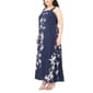 Plus Size MSK Sleeveless Square Neck Floral Maxi Dress - image 3