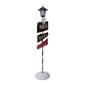 Northlight Solar-Powered North Pole Lantern Post Christmas Sign - image 3