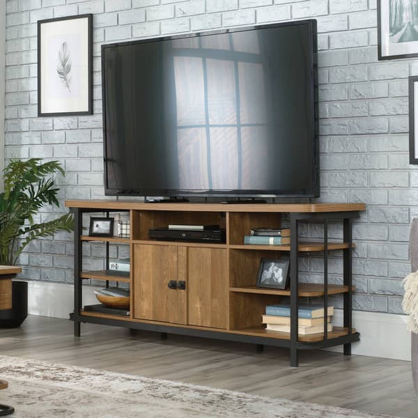 Sauder Station House TV Credenza with Storage