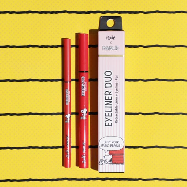 Peanuts&#40;tm&#41; Eyeliner Duo - Retractable Liner & Eyeliner Pen - image 