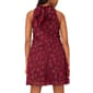 Womens MSK Floral Embroidered Mesh Shift Dress - image 6