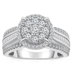 Diamond Classics™ White Gold 1ctw. Diamond Bridal Ring