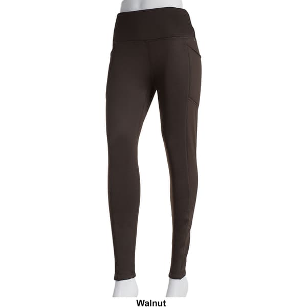 Womens Avalanche Mogul High Waist Fleece Lined Active Leggings - Black -  Boscov's