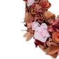 Northlight Seasonal Artificial Roses & Wooden Floral Wreath - image 4