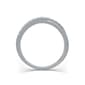 Endless Affection&#8482; 1/10ctw. Diamond Sterling Silver Overlap Band - image 2