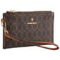 Womens Nannette Lepore Addie Wristlet - Chocolate - image 3